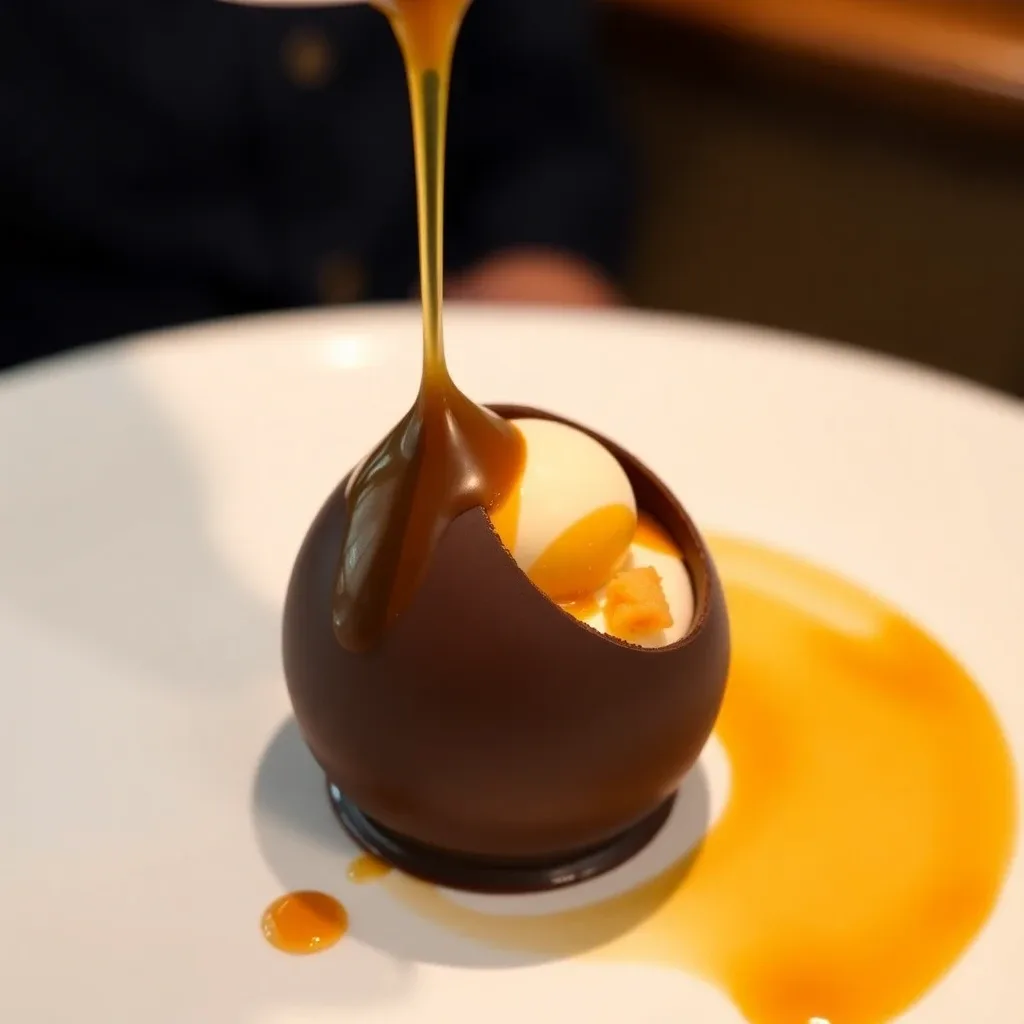 Valrhona Dark Chocolate Soufflé